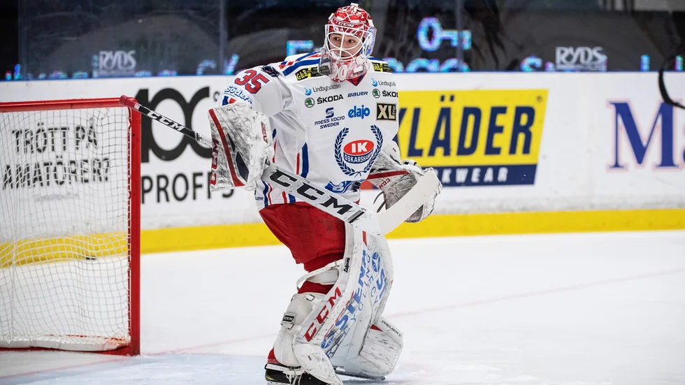 Säsongen 2019/20 var lyckad för Samuel Ward som här lånades in av SHL-laget Oskarshamn. Senaste året har bara handlat om en jobbig höftskada.