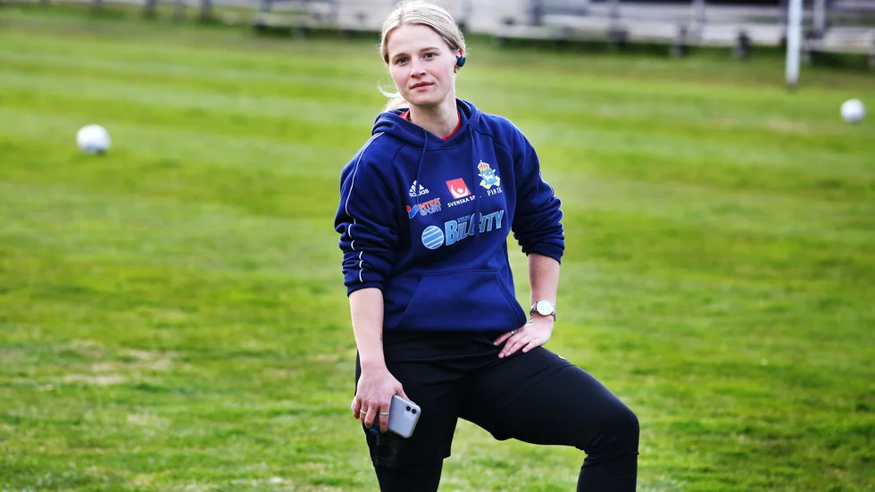 Julia Gawlak är redo för att skjuta P18 IK till framgångar i division 2.