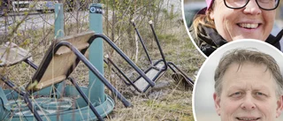 Bråte och sopor vid Lövåsen och utmed förbifarten upprör invånare: "Skräpigt överallt"