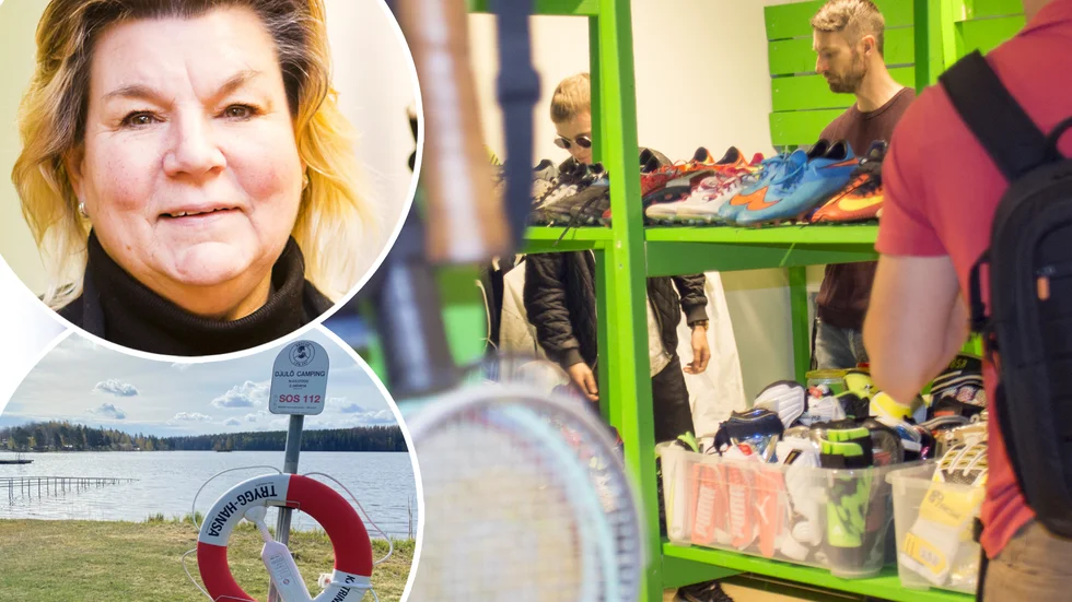 Under sommaren kommer Fritidsbanken att öppna en filial vid Djulö. Maud Andersson är verksamhetsansvarig.