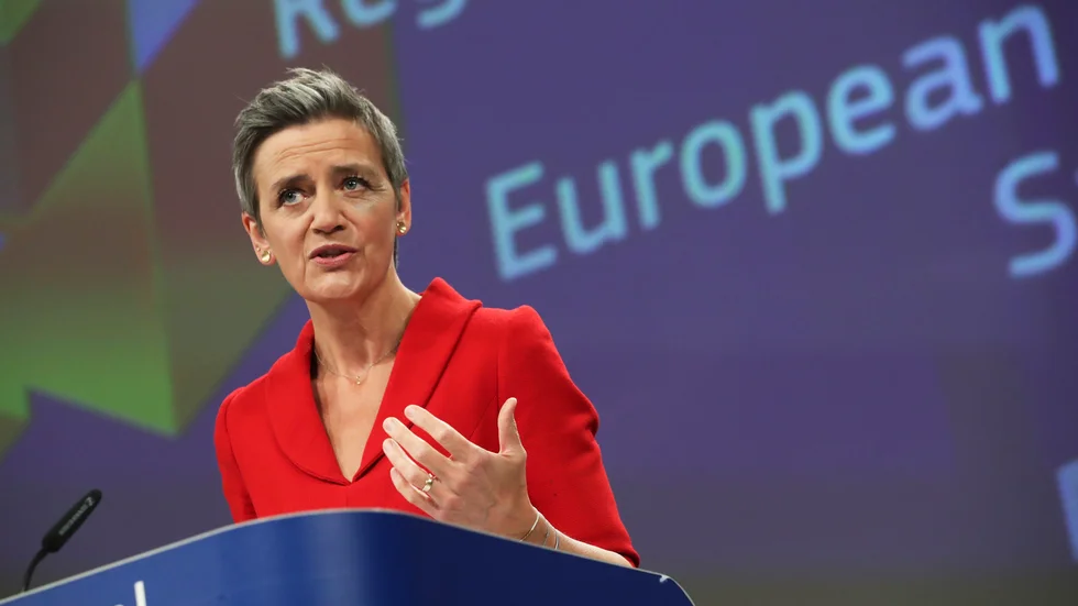 EU:s konkurrenskommissionär Margrethe Vestager vill ha möjlighet att förhandshantera stora investeringar och upphandlingar som görs av statsstöttade företag från andra delar av världen.