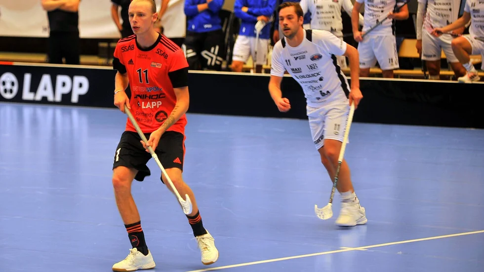 Leo Johansson gjorde Onyx första mål i matchen mot AIK.