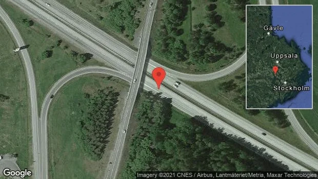 Trafikolycka på E18
