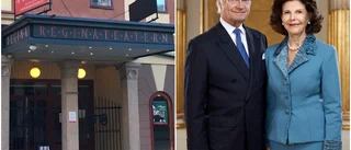 Kungen och drottningen besöker Reginateatern