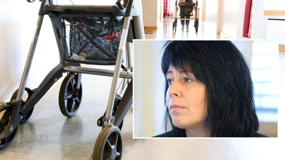 Ejja Häman-Aktell, vård- och omsorgschef i Skellefteå kommun: ”Varje gång vi får smitta i verksamheten så är det verkligen olyckligt.”
