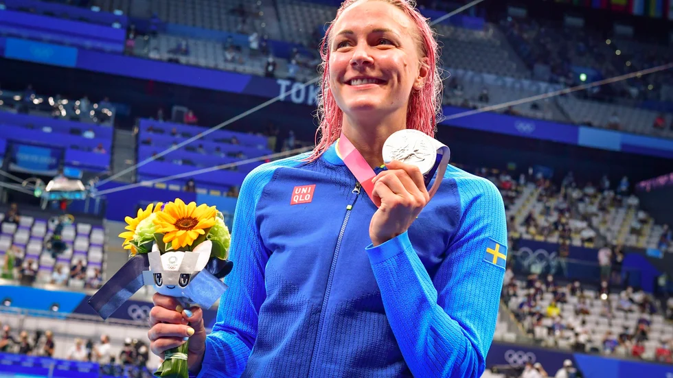 Efter OS-silvret i Tokyo ska Sarah Sjöström jaga medaljer i dubbla mästerskap under hösten. Arkivbild.