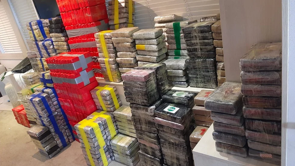 Över 2|000 kilo kokain har tagits i beslag.