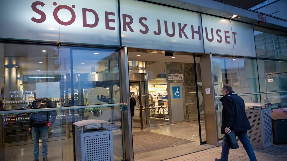 Södersjukhuset på Södermalm i Stockholm. Arkivbild.