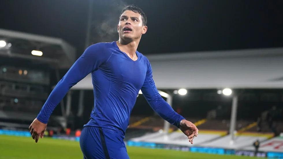 Chelseas Thiago Silva. Arkivbild.