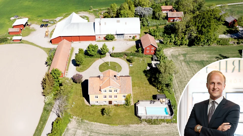 "Det är svårt att hitta en så stor och fin gård med den mark som finns till. Den har en bra helhet skulle jag säga, både för att bruka och leva", säger Gabriel Augustsson, fastighetsmäklare på Le Grand Propriété fastighetsförmedling, angående att Mörby gård 1 har sålts för 24,5 miljoner kronor.