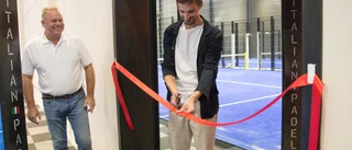 Nu är bandet klippt till Vingåkers tredje padelhall