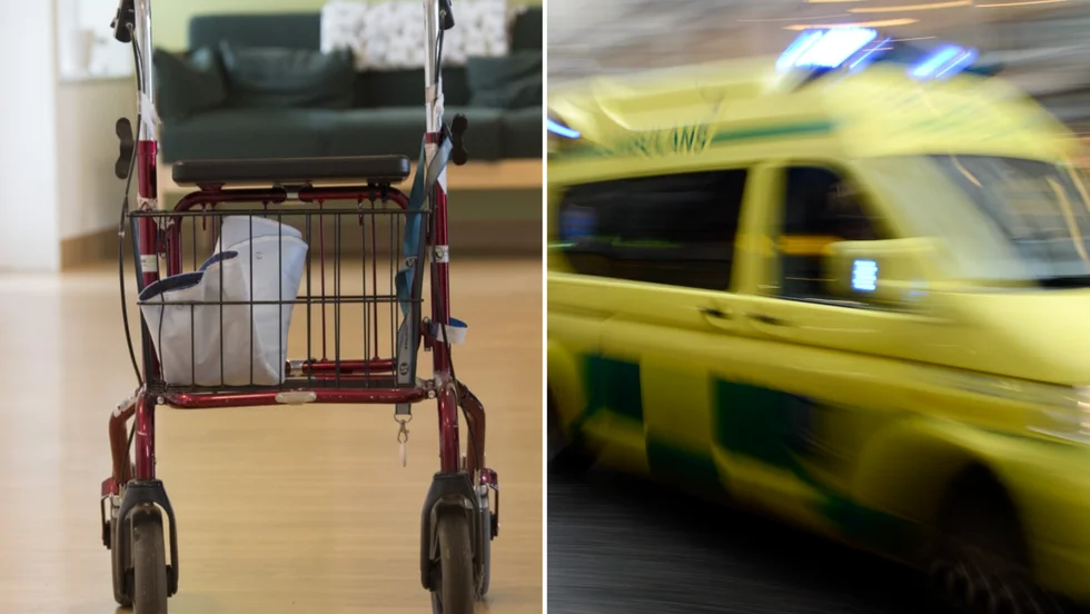 Hemtjänsten sökte förgäves efter personen, och tillkallade till slut polis. 