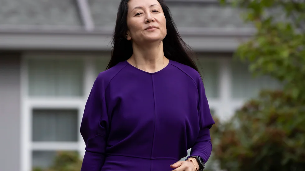 Meng Wanzhou, frihetsberövad ekonomichef för Huawei. Arkivbild.