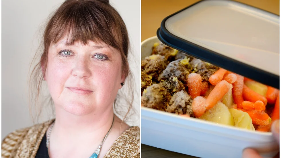 Irene Sandqvist är kritisk mot att kommunen säljer lunchlådor till sin personal för en så billig peng.