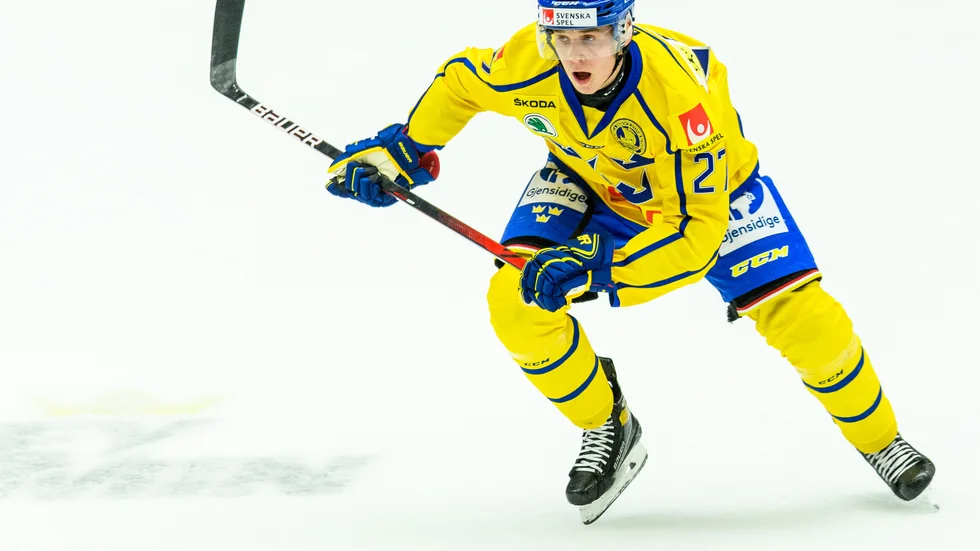 Nils Lundkvist har gått från klarhet till klarhet i Luleå Hockey och i landslaget. Nu laddar 20-åringen från Piteå för sitt första VM på seniornivå. (Arkivbild)