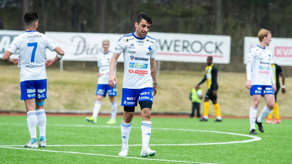 Arish Nouri och IFK Luleå förlorade mot bottenlaget Hammarby TFF.