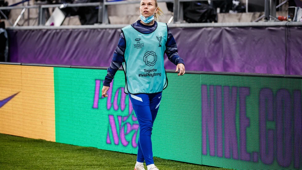 Jonna Andersson fick inget spela i stora finalen i Göteborg.