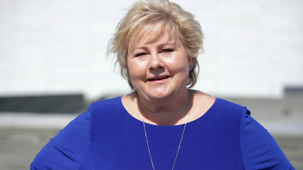 Norges statsminister Erna Solberg. Arkivbild.