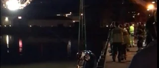 Video: Se när bilen bärgades i natt