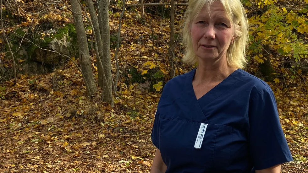 Klinikchef Camilla Thunström Backman vid Evidensia djurklinik i Nyköping har beredskap för att hantera djur från Ukraina med okänd vaccinationsstatus för rabies.