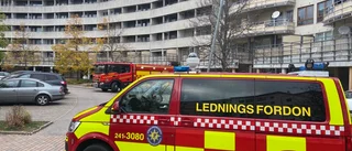 Blåljuspådrag när matlagning gick snett