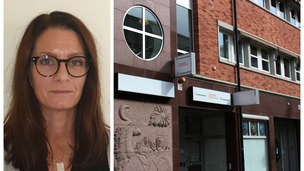 Efter att ha jobbat hemifrån under ett års tid är Malin Masth, sektionschef på Skatteverket, tillbaka på kontoret igen. 