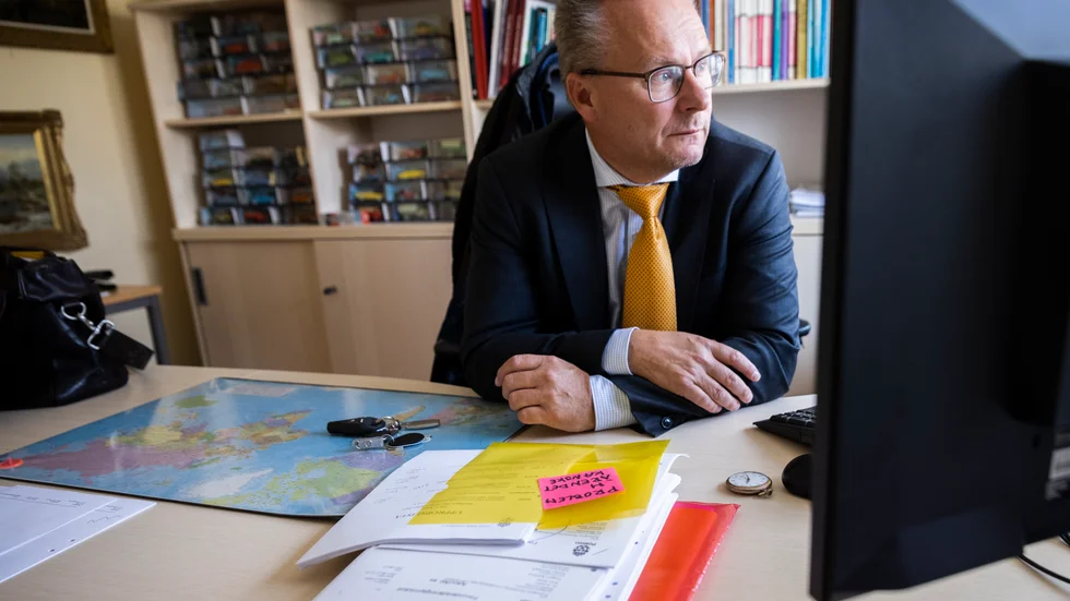 Mats Wihlborg vill inte göra några kopplingar mellan de nu åtalade männen och de andra bränderna som ägde rum i anknytning till branden vid Återanvändarna.