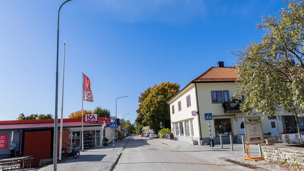 En handfull vattenkunder längs Storgatan i Slite är utan vatten.