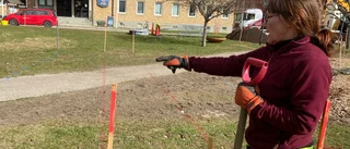 Torget i Åker omvandlas till oas – nu är första etappen inledd