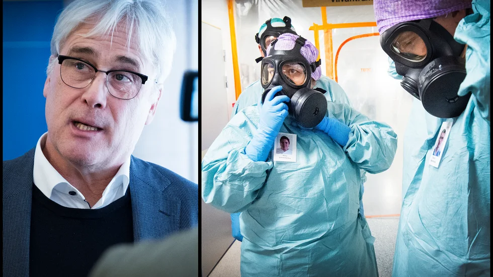Per Berglund: "Tidigare hamnade de flesta som behövde sjukhusvård först på vårdavdelning för att ibland sedan behöva intensivvård."
