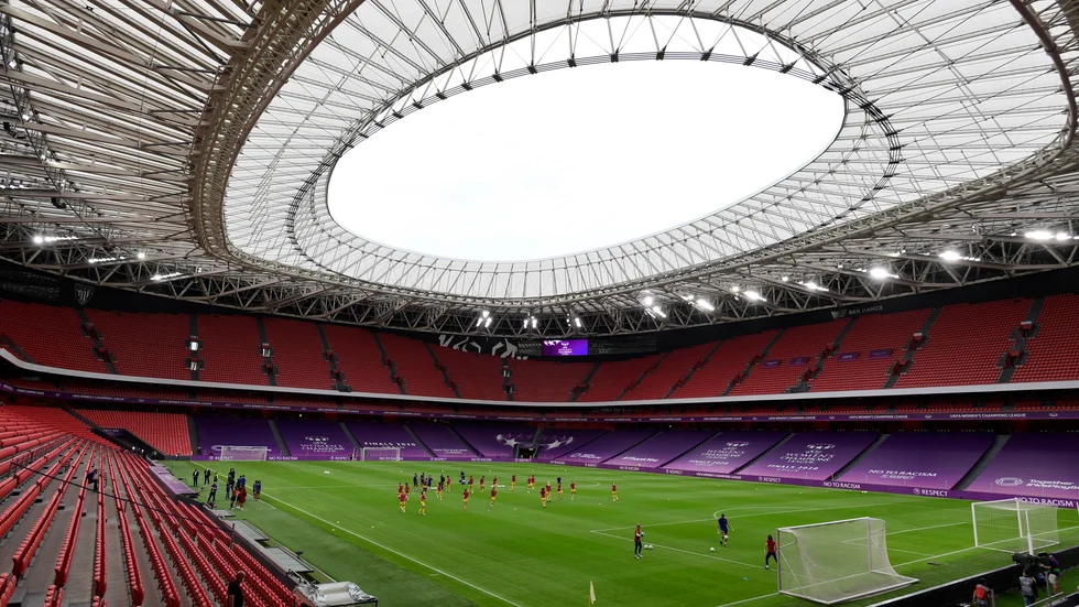 Det är fortfarande oklart om Sverige får spela öppningsmatchen i Bilbao. Arkivbild.
