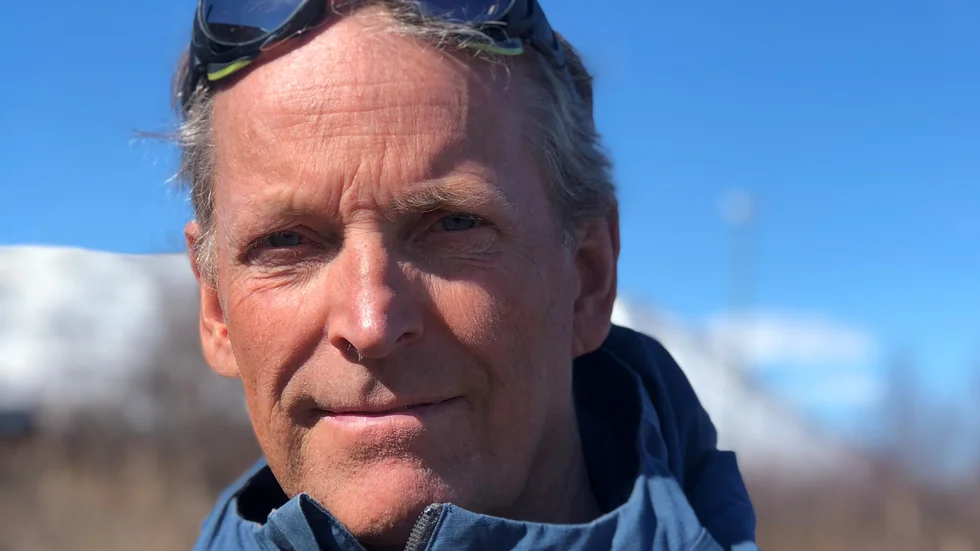Lavinexperten Anders Bergvall oroas över att vädret kan orsaka en ny slasklavin norr om Suorva.
