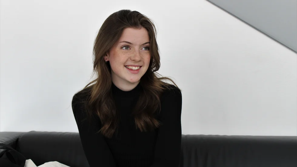 Frida Öberg anordnar aktiviteter tillsammans med studentkommittén.