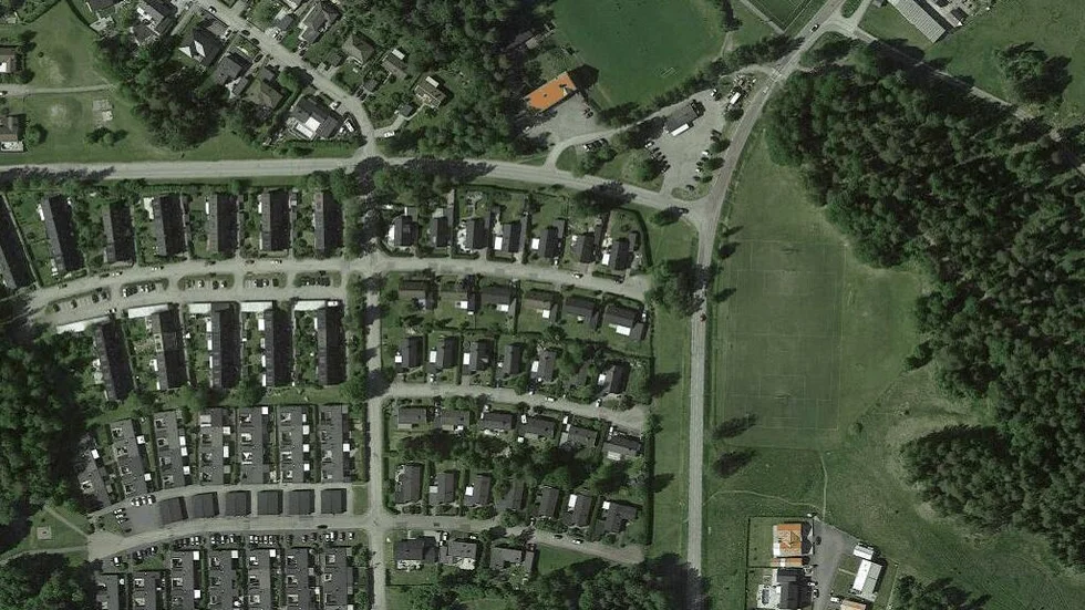 Området kring Isgrenavägen 18