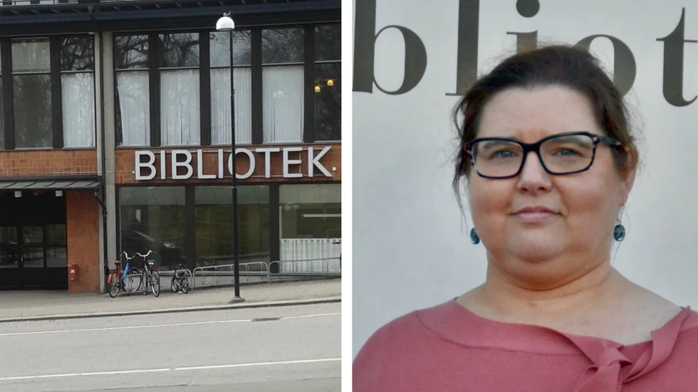Bibliotekschef Johanna Hagelin berättar vad som gäller när Motala huvudbibliotek öppnar för besökare igen.