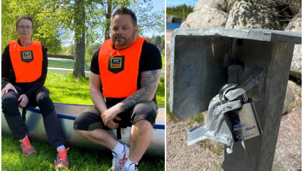 Vandaliseringarna fortsätter vid Trollsjön i Tierp. Nu har en vägbom brutits sönder och en båt stulits. Nu kommer kommunen att sluta reparera det som vandalerna förstört, enligt Gunilla Ström och Johan Eckemalm.
