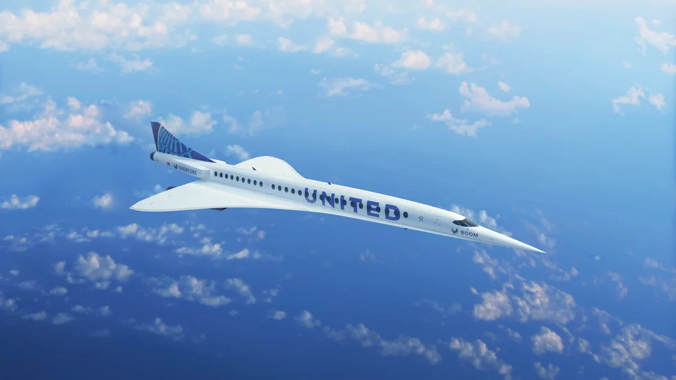 Flygbolaget United köper in överljudsplan från Boom Supersonic. Arkivbild.