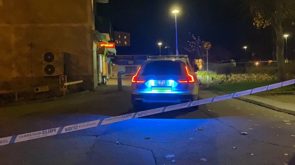 Flera polispatruller larmades på torsdagskvällen till en befarad skottlossning på Vistvägen.