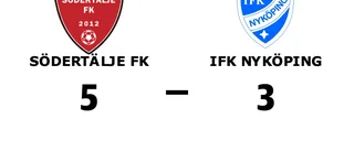 Södertälje FK äntligen segrare igen efter vinst mot IFK Nyköping