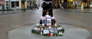 Minnesplats på Stora Torget för mördade stjärnan