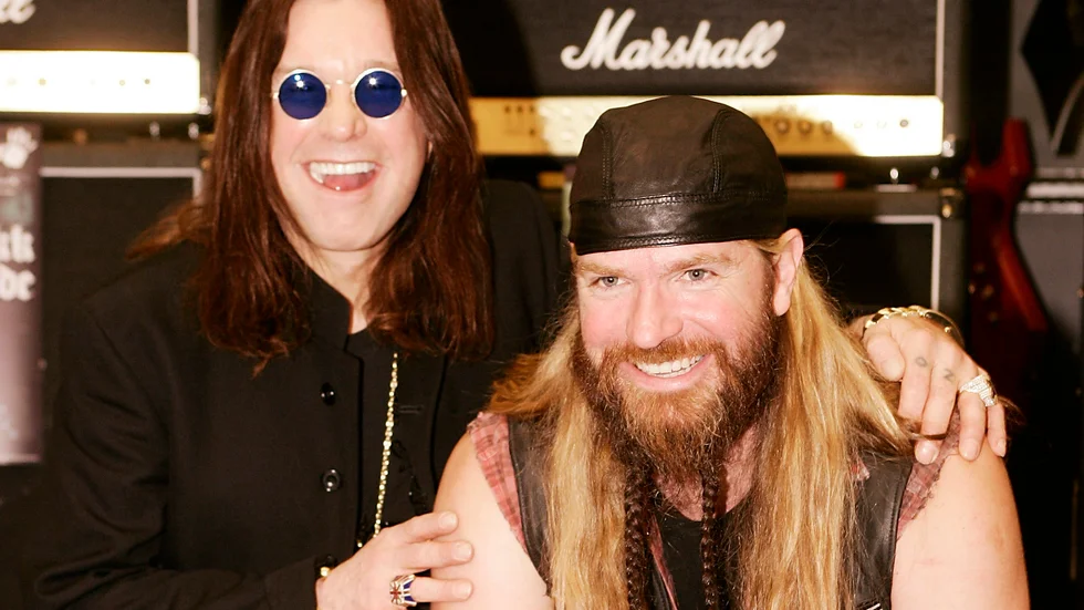 Ozzy Osbourne och Zakk Wylde delar scen igen på den kommande Europaturnén. Arkivbild.