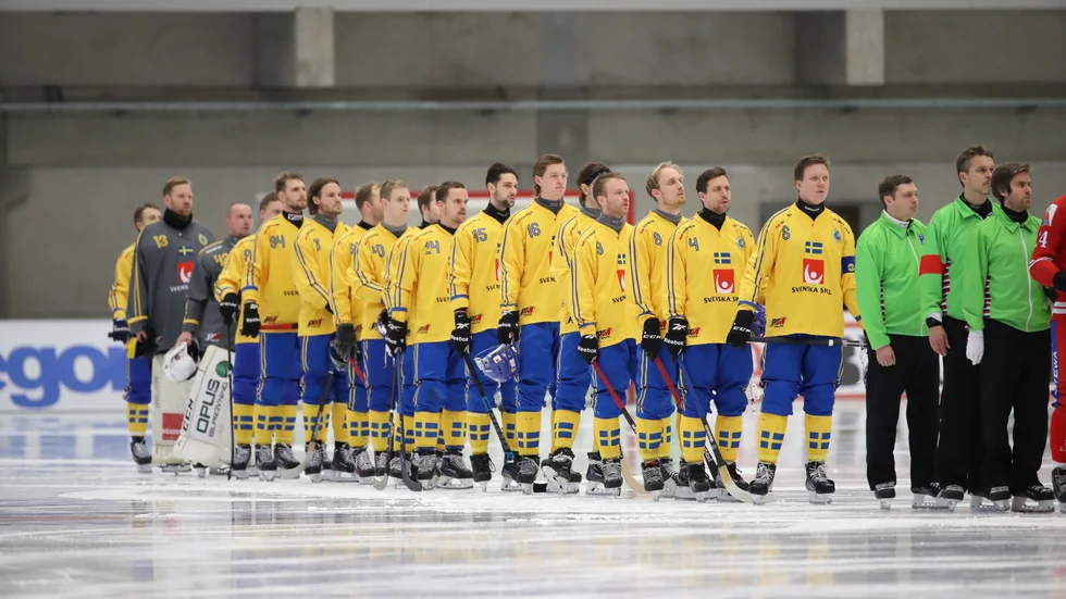 Sverige kommer inte att ställa upp i bandy-VM. Arkivbild.