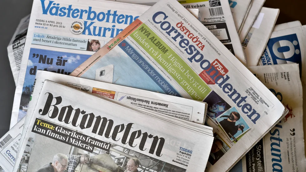Ännu tuffare för nyhetsmedia. Arkivbild.