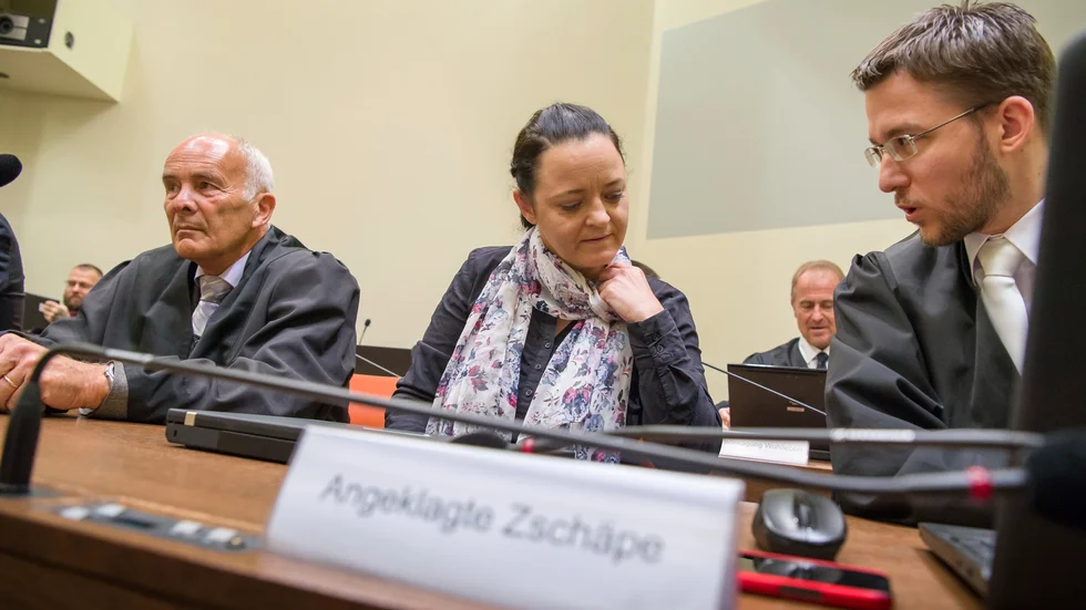 Bate Zschäpe i rätten 2018.
