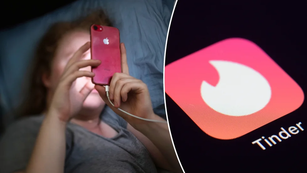 Flenskvinnan skickade pengar till en man hon lärt känna på Tinder. Pengarna gick via en annan kvinna, som nu döms. Kvinnan på bilden har inget samband med texten.