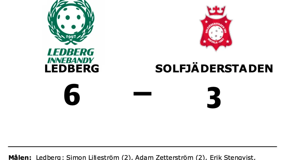 Ledberg IBF vann mot Solfjäderstadens IBK