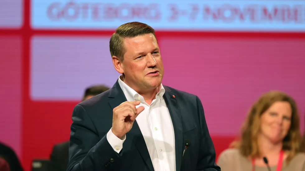 Tobias Baudin har valts till ny partisekreterare vid Socialdemokraternas kongress i Göteborg på lördagen.