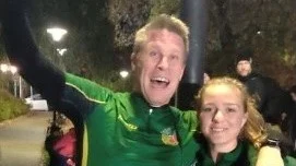 Henrik Flordal och Maja Karlsson, två av KOK:s vinnare under 2021.