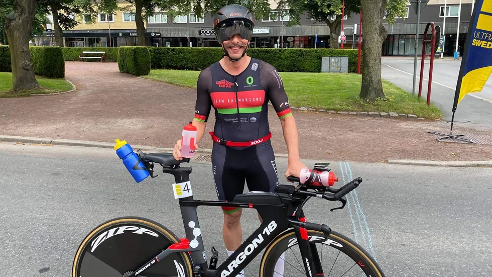 Det blev tredje gången gillt för Jonas Wirén från Hummelstad som vann helgens UltraTri Sweden efter att ha kommit tvåa och trea åren innan.