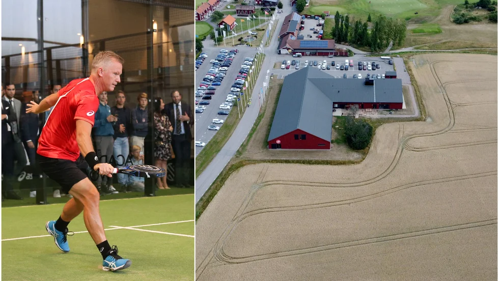 Thomas Johanssons planer på en padelhall vid Landeryds GK och Friskis&Svettis verkar gå om intet.